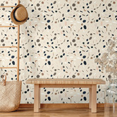 Las Palma Home Terrazzo Peel &amp; Stick Wallpaper