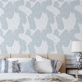 Las Palma Home Palm Leaves Peel &amp; Stick Wallpaper