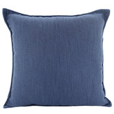 Sage Lane Navy Basic Square Linen Cushion