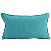 SageLane Jixen Linen-Blend Lumbar Cushion | Temple & Webster