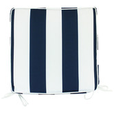 Sage Lane Striped Shevy Outdoor Chair Pad