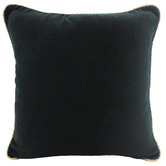 Nicholas Agency &amp; Co Rope Trimmed Square Linen Cushion