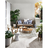 Sage Lane Striped Deniece Outdoor Cushion