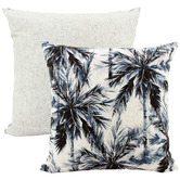 Nicholas Agency &amp; Co Palm Thicket Linen-Blend Cushion