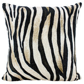 Nicholas Agency &amp; Co Exotic Stripes Linen-Blend Cushion