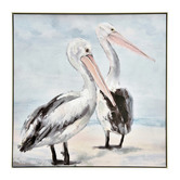 Sage Lane Pelican Duo Framed Canvas Wall Art