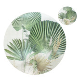 Sage Lane Palm Bouquet Round Coasters