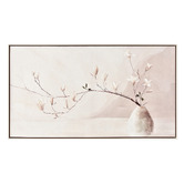 Sage Lane Stick in the Bud Framed Canvas Wall Art