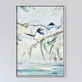 Sage Lane Now &amp; Wren Framed Canvas Wall Art