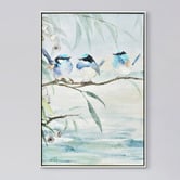 Sage Lane Wren Your Ready Framed Canvas Wall Art