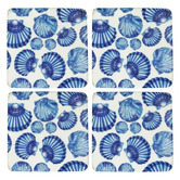 Sage Lane Shellabrate Resin Coasters