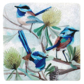 Sage Lane Fairywren Trio Coasters