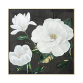 Sage Lane Comfort Bloom Framed Canvas Wall Art
