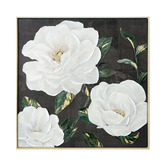 Sage Lane Bloom Gates Framed Canvas Wall Art