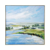 Sage Lane Not Main Stream Framed Canvas Wall Art