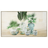 Sage Lane I&#039;m Frond of You Framed Canvas Wall Art
