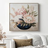 Sage Lane Bam-Bloom Framed Canvas Wall Art