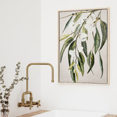 Sage Lane Gum in Peace Framed Canvas Wall Art