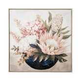 Sage Lane Bam-Bloom Framed Canvas Wall Art
