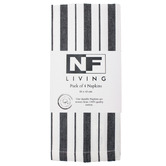 Sage Lane Yano Stipe Cotton Napkins