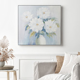 Sage Lane Bouquet Boogie Framed Canvas Wall Art
