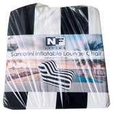 Sage Lane Striped Stockton Outdoor Inflatable Lounge Chair