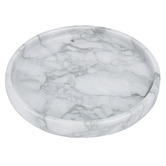 Sage Lane Round Monroe Marble Accessory Tray