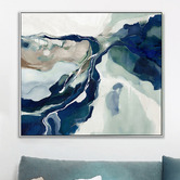 Sage Lane Abstract Alchemy Framed Canvas Wall Art