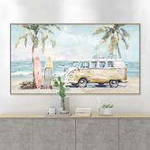 Sage Lane Komb-Me Krazy Framed Canvas Wall Art