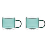 Sage Lane Walsen 250ml Glass Mugs