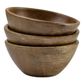 Sage Lane Carrol 10cm Mango Wood Bowls
