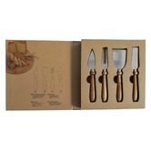 Sage Lane 4 Piece Meriden Stainless Steel Cheese Knife Set