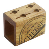 Sage Lane 5 Piece Milford Cheese Knife &amp; Block Set