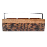 Sage Lane Richmond Mango Wood Culinary Caddy