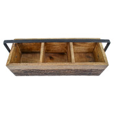 Sage Lane Richmond Mango Wood Culinary Caddy