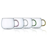 Sage Lane 4 Piece Denver 350ml Glass Mug Set