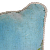 Sage Lane Karson Square Linen-Blend Cushion