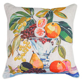 Sage Lane Delia Linen-Blend Cushion