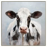 Sage Lane Moo-La-La Framed Canvas Wall Art