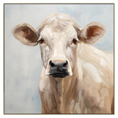 Sage Lane Moo-Dern Framed Canvas Wall Art