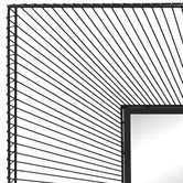 Sage Lane Ailani Square Iron Wall Mirror