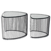 Sage Lane 2 Piece Raelle Nesting Side Table Set