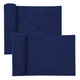 Sage Lane Napery Dobby Cotton-Blend Table Runner