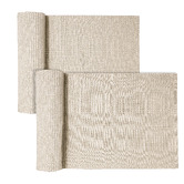 Sage Lane Napery Ribbed Cotton-Blend Table Runner