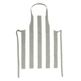 Sage Lane Napery Striped Cotton-Blend Apron