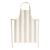Sage Lane Napery Striped Cotton-Blend Apron