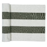 Sage Lane Napery Cotton-Blend Striped Table Runner