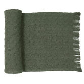 Sage Lane Napery Coin Cotton-Blend Table Runner