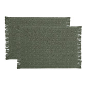 Sage Lane Napery Coin Cotton-Blend Placemats