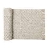Sage Lane Napery Coin Cotton-Blend Table Runner